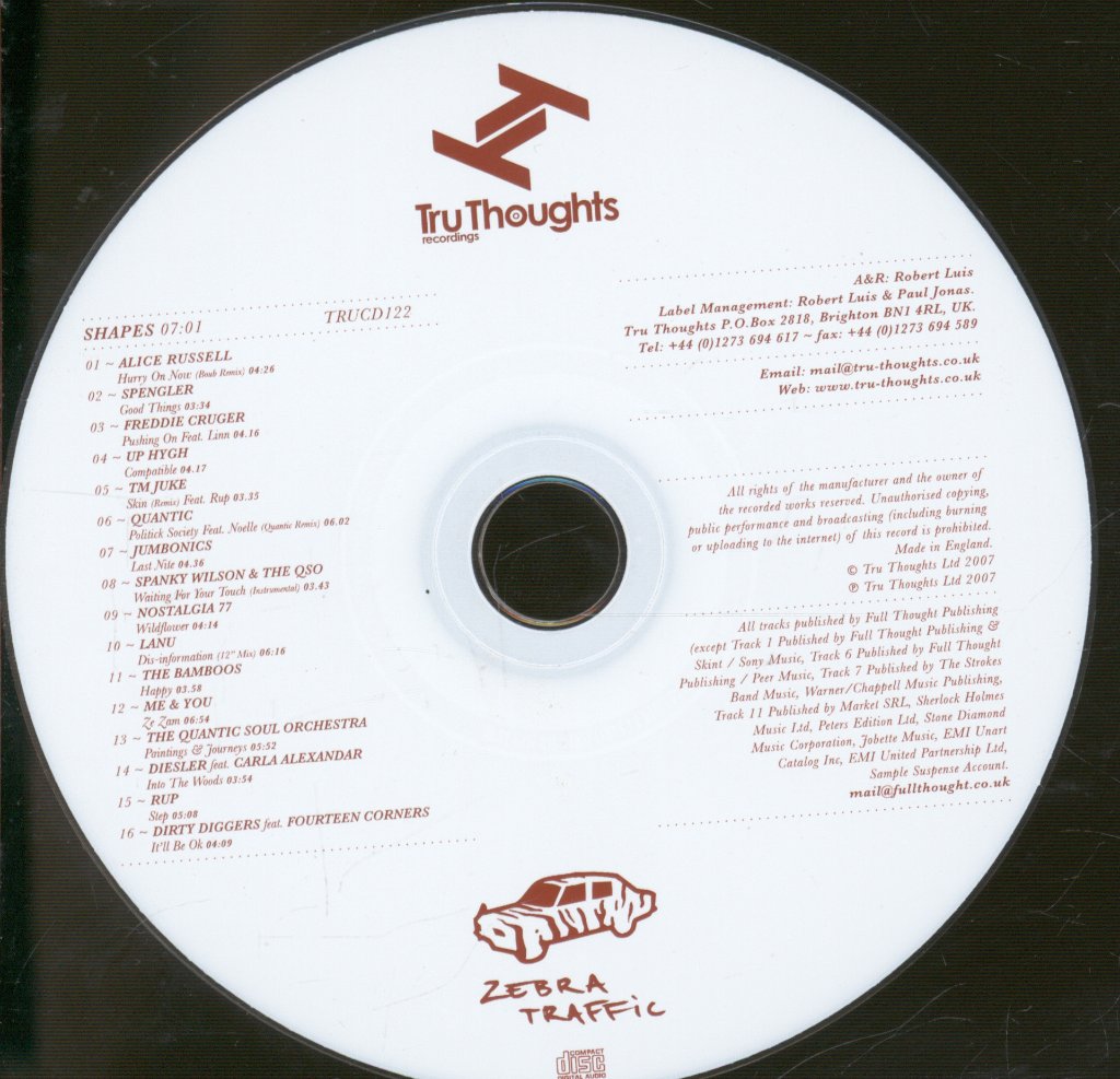 Various Artists - Shapes 07:01 ~ All New Amazing Sounds - Cd