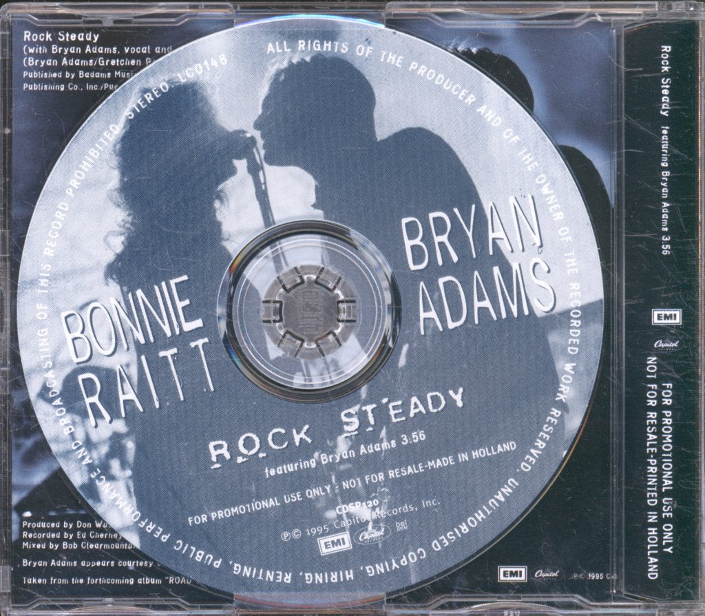 Bonnie Raitt And Bryan Adams - Rock Steady - Cd