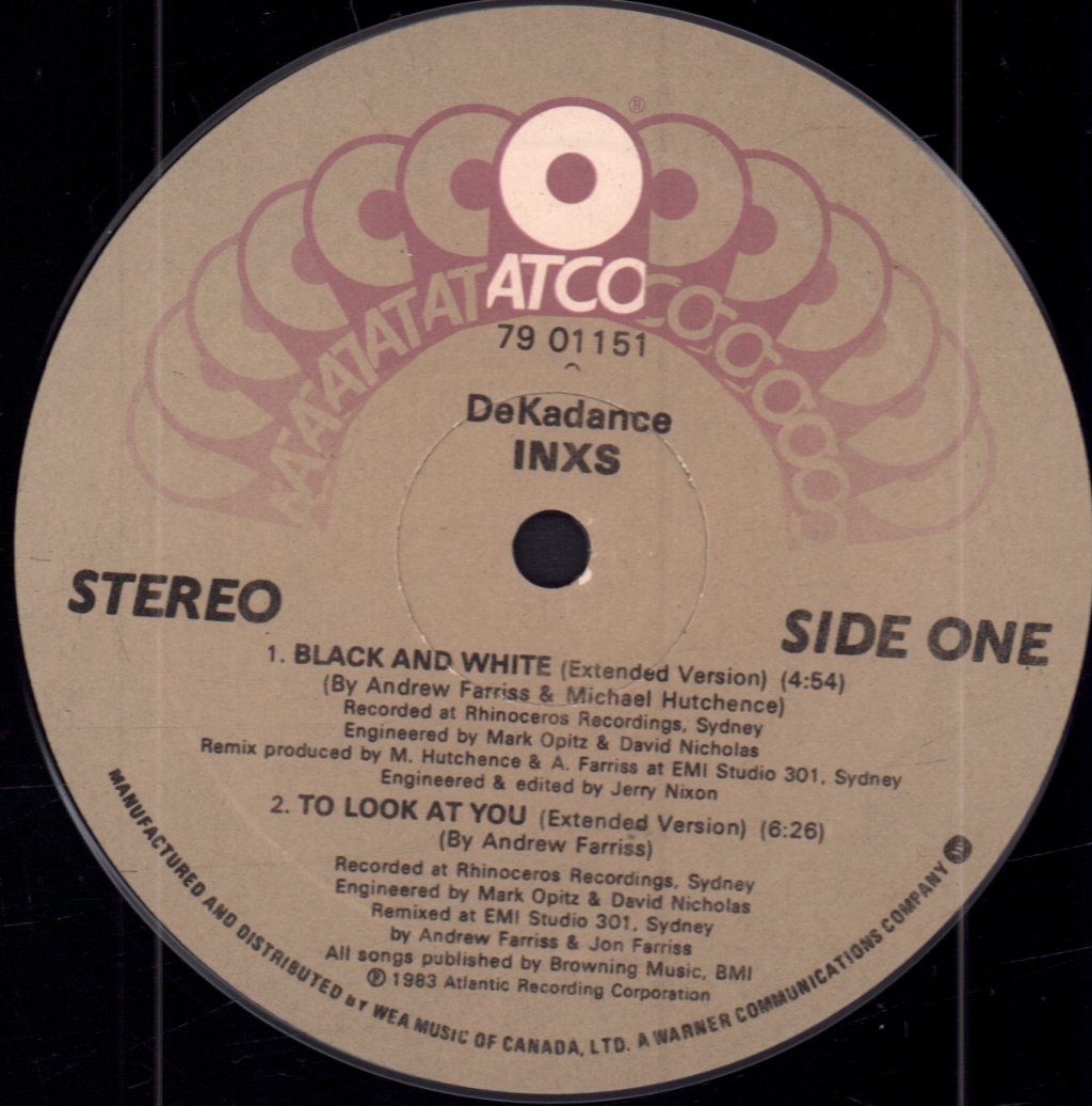 INXS - Dekadance - 12 Inch