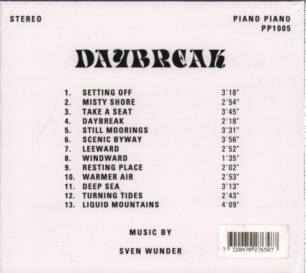 Sven Wunder - Daybreak - Cd
