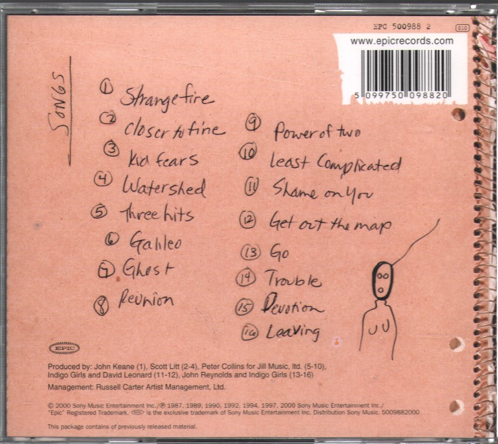 Indigo Girls - Retrospective - Cd