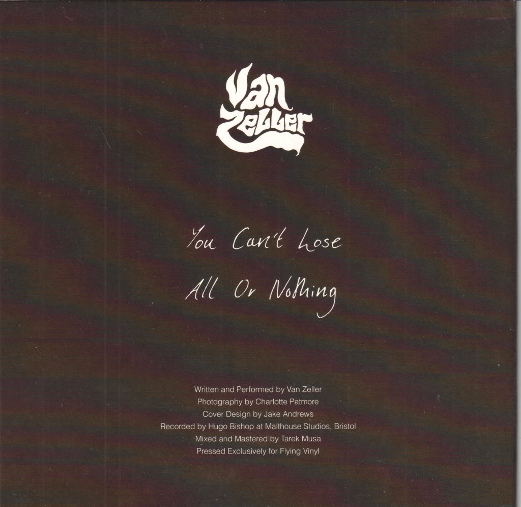 Van Zeller - You Can't Lose - 7 Inch