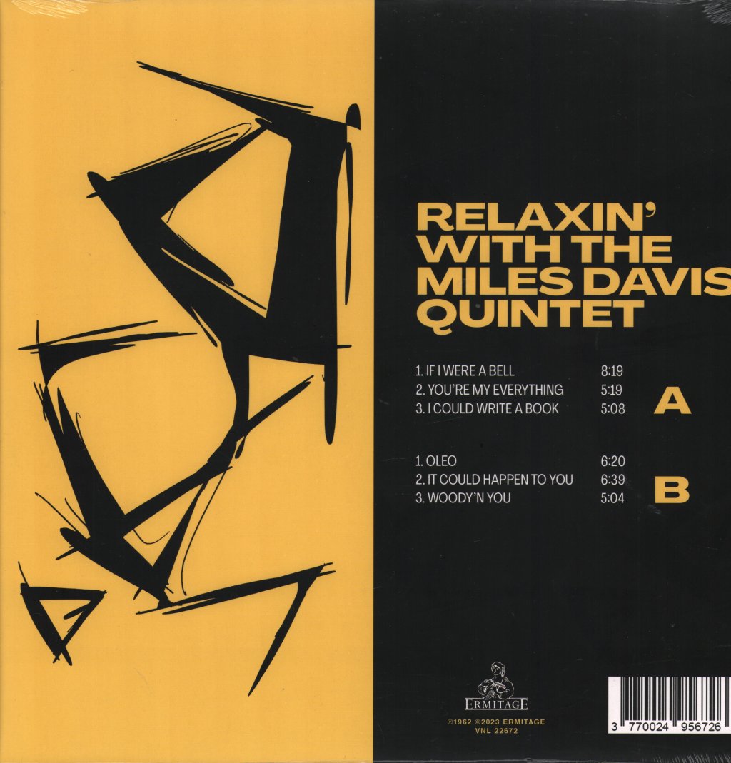 Miles Davis - Relaxin' With the Miles Davis Quintet - Lp