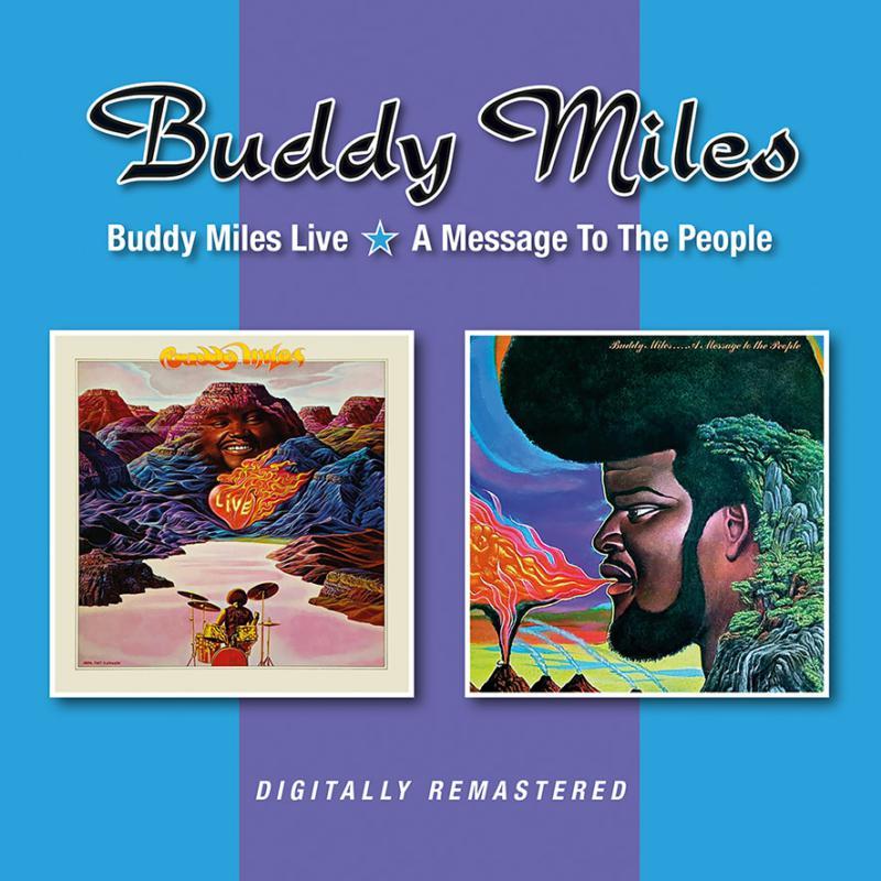 Buddy Miles - Buddy Miles Live / A Message To the People - Double Cd