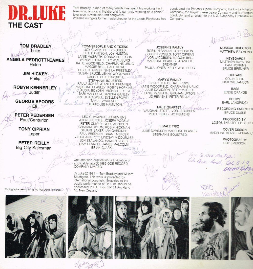 Dr Luke - Music And Songs From The Original Stage Production - Double Lp