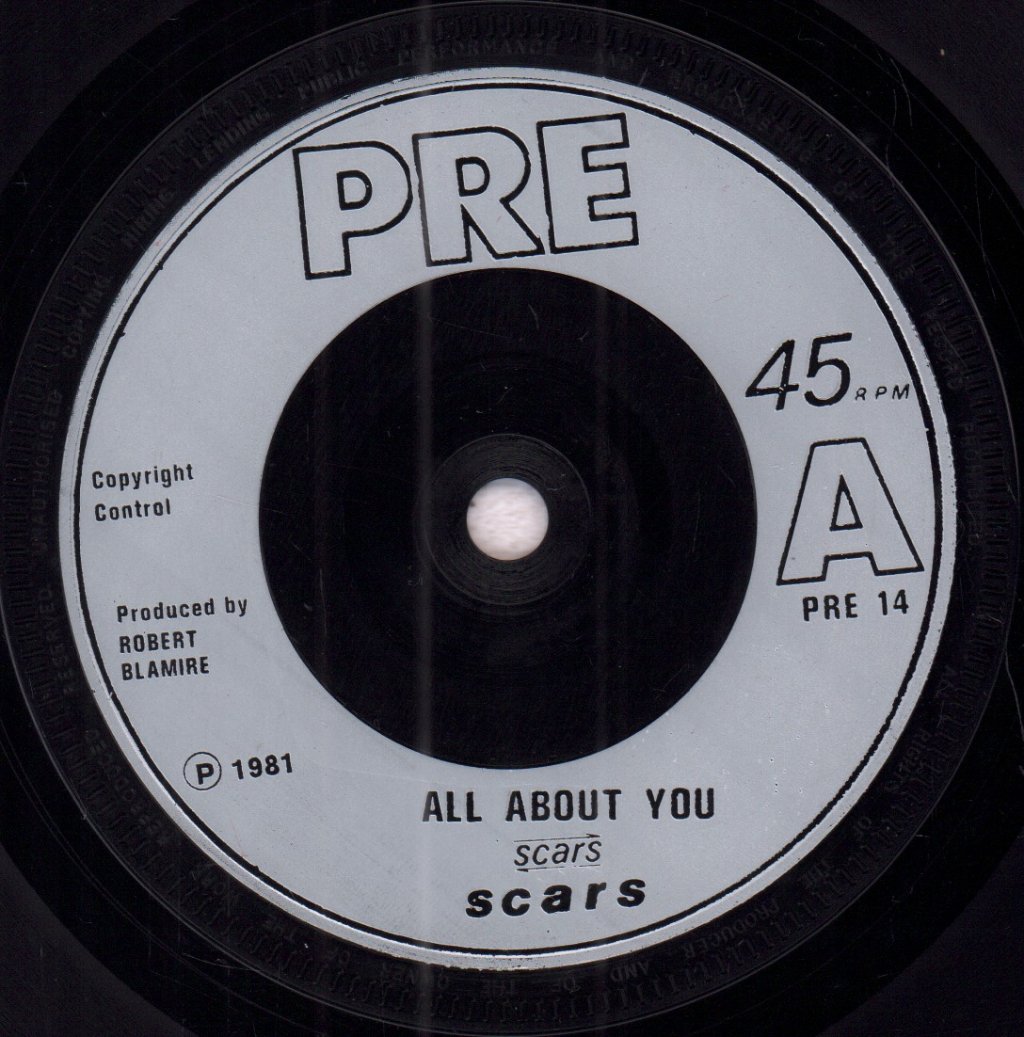 Scars - All About You - 7 Inch