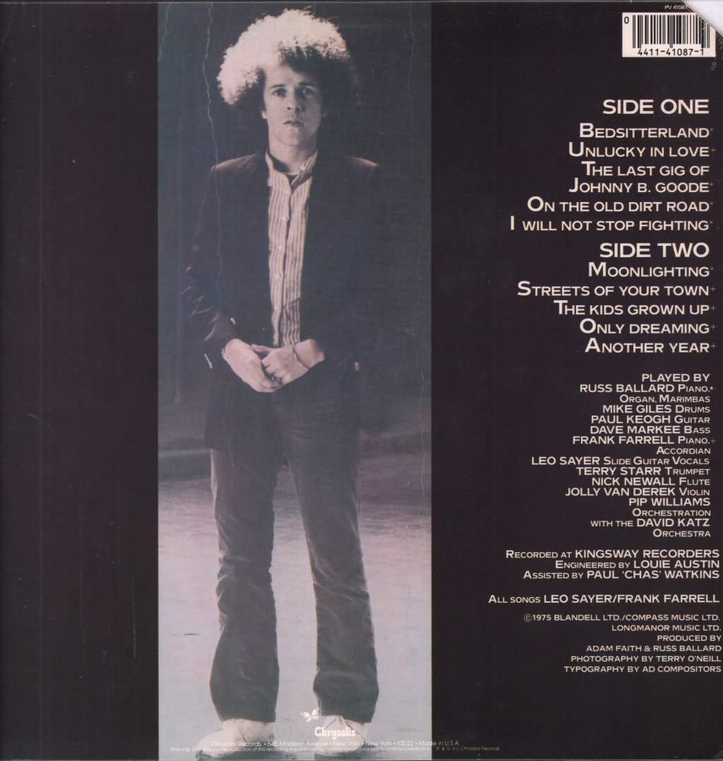 Leo Sayer - Another Year - Lp