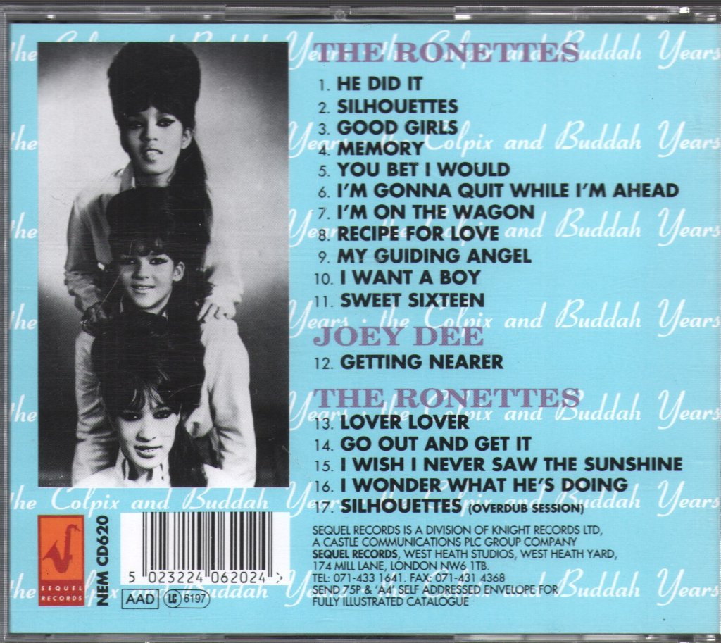 Ronettes - Colpix And Buddah Years - Cd