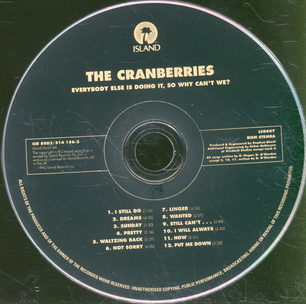 Cranberries - Everybody Else Is Doing It, So Why Can't We? - Cd