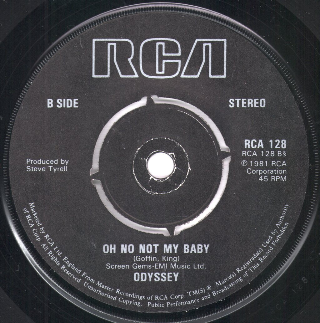 Odyssey (Disco Group) - It Will Be Alright - 7 Inch