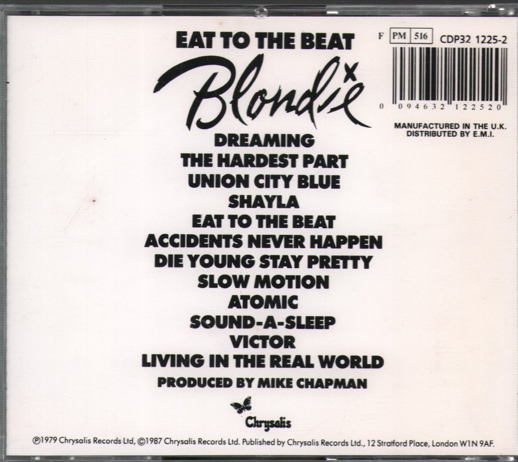 Blondie - Eat To The Beat - Cd