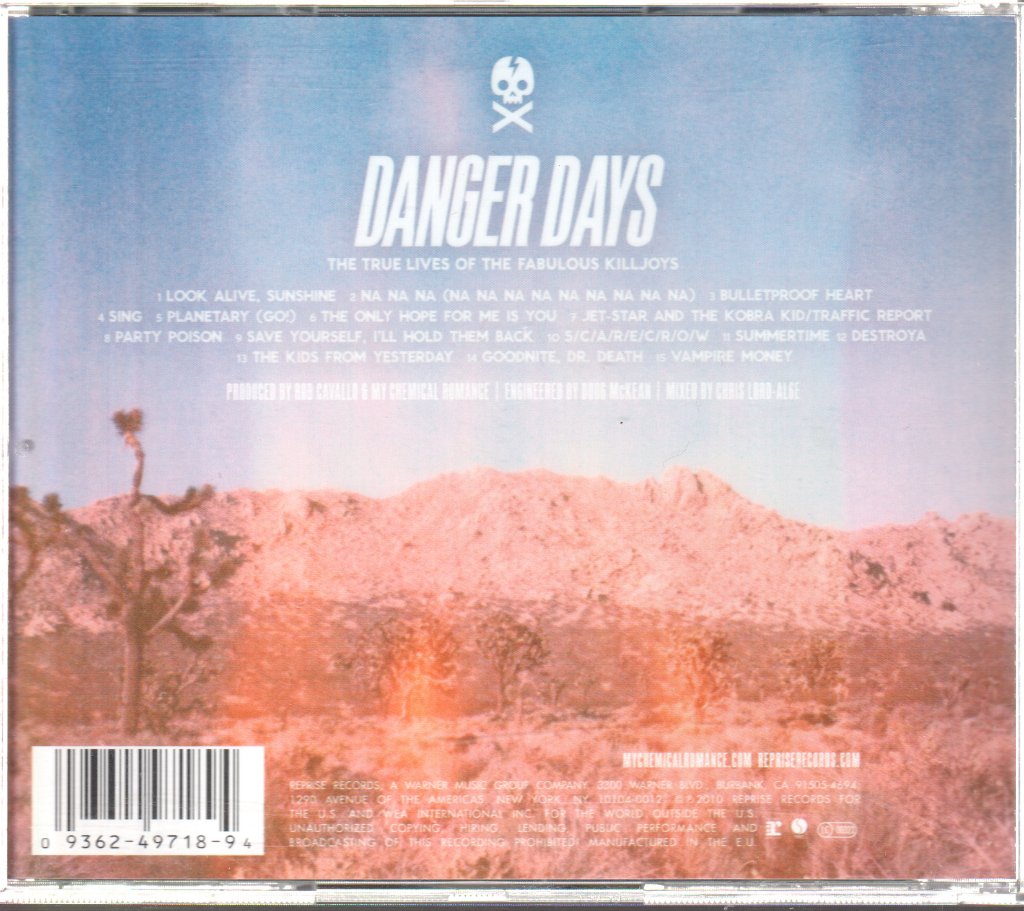 My Chemical Romance - Danger Days: The True Lives Of The Fabulous Killjoys - Cd