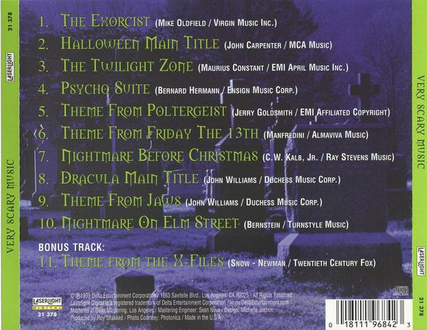 Roy Shakked, Mysteries Sound Orchestra - Very Scary Music: Classic Horror Themes - Cd