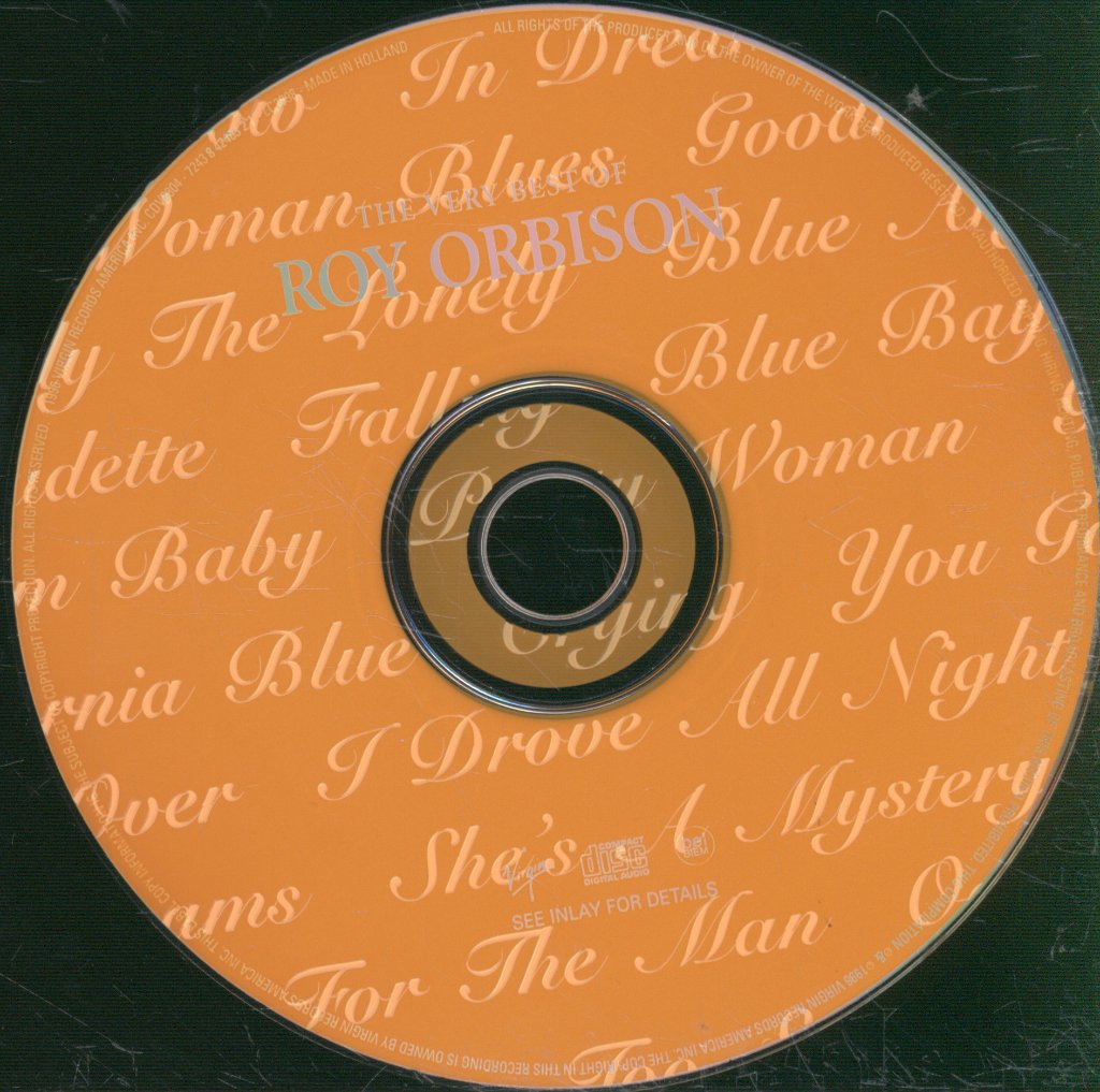 Roy Orbison - Very Best Of Roy Orbison - Cd
