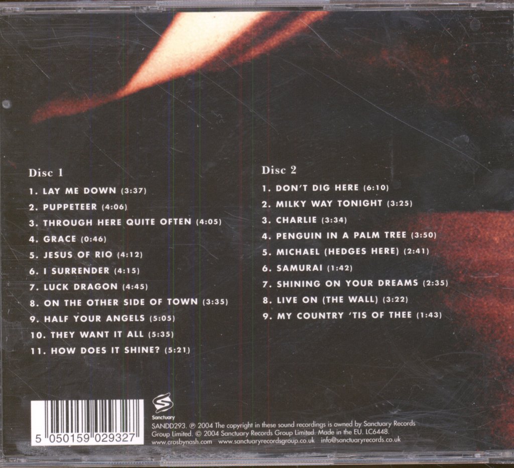 Crosby And Nash - Crosby ✧ Nash - Double Cd