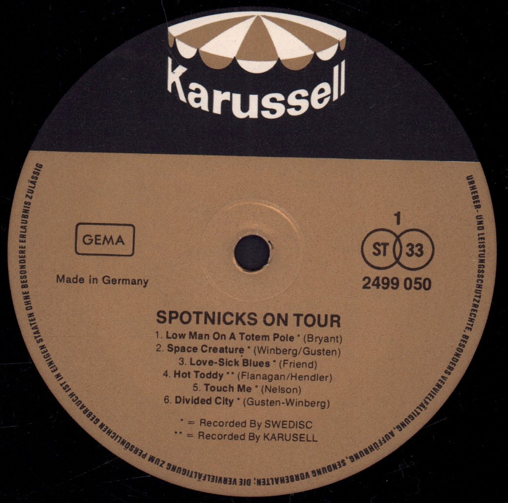 Spotnicks - On Tour - Lp