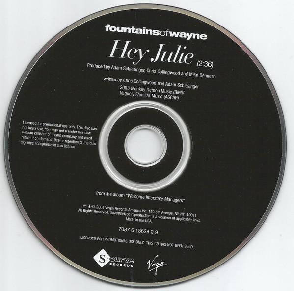 Fountains Of Wayne - Hey Julie - Cd
