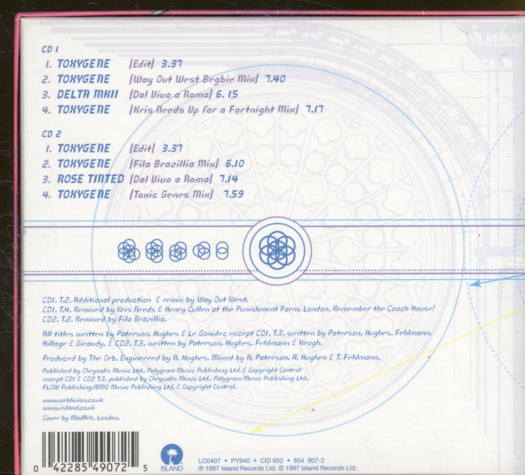 ORB - Toxygene - Cd
