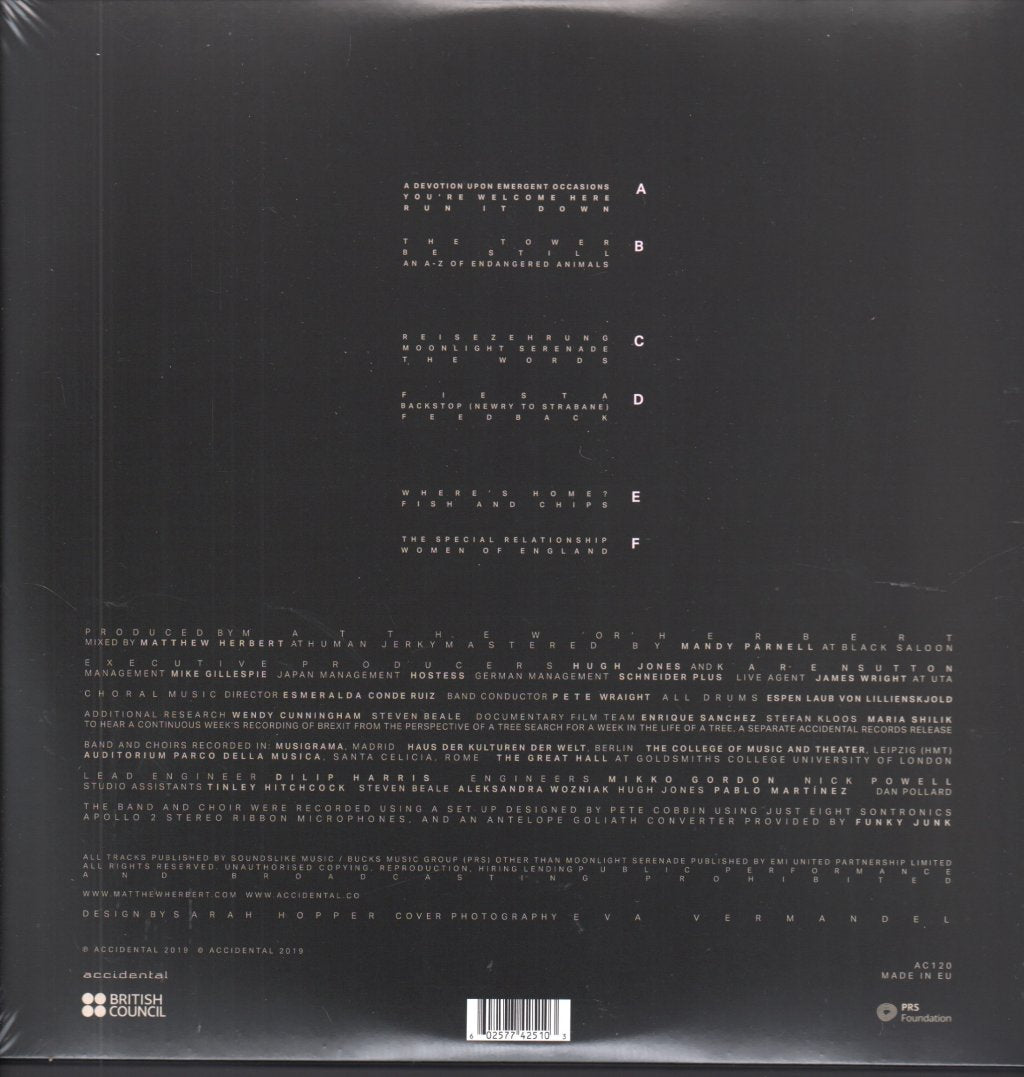 Matthew Herbert Big Band - State Between Us - Triple Lp