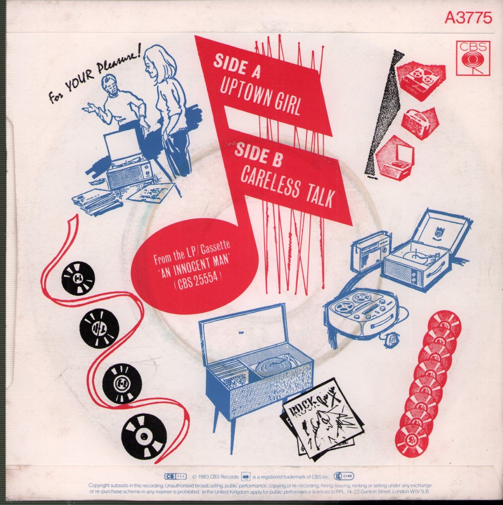 Billy Joel - Uptown Girl - 7 Inch