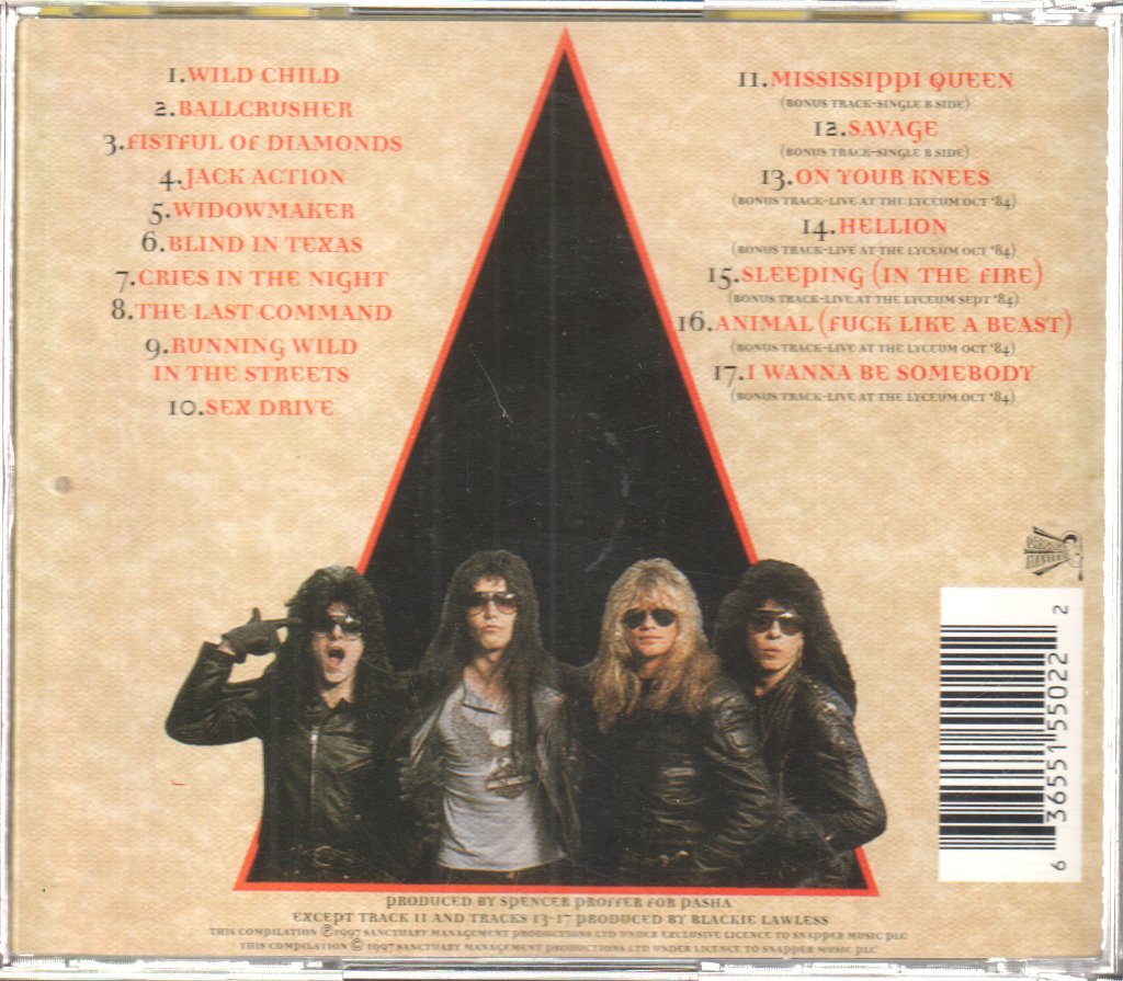 W.A.S.P. - Last Command - Cd