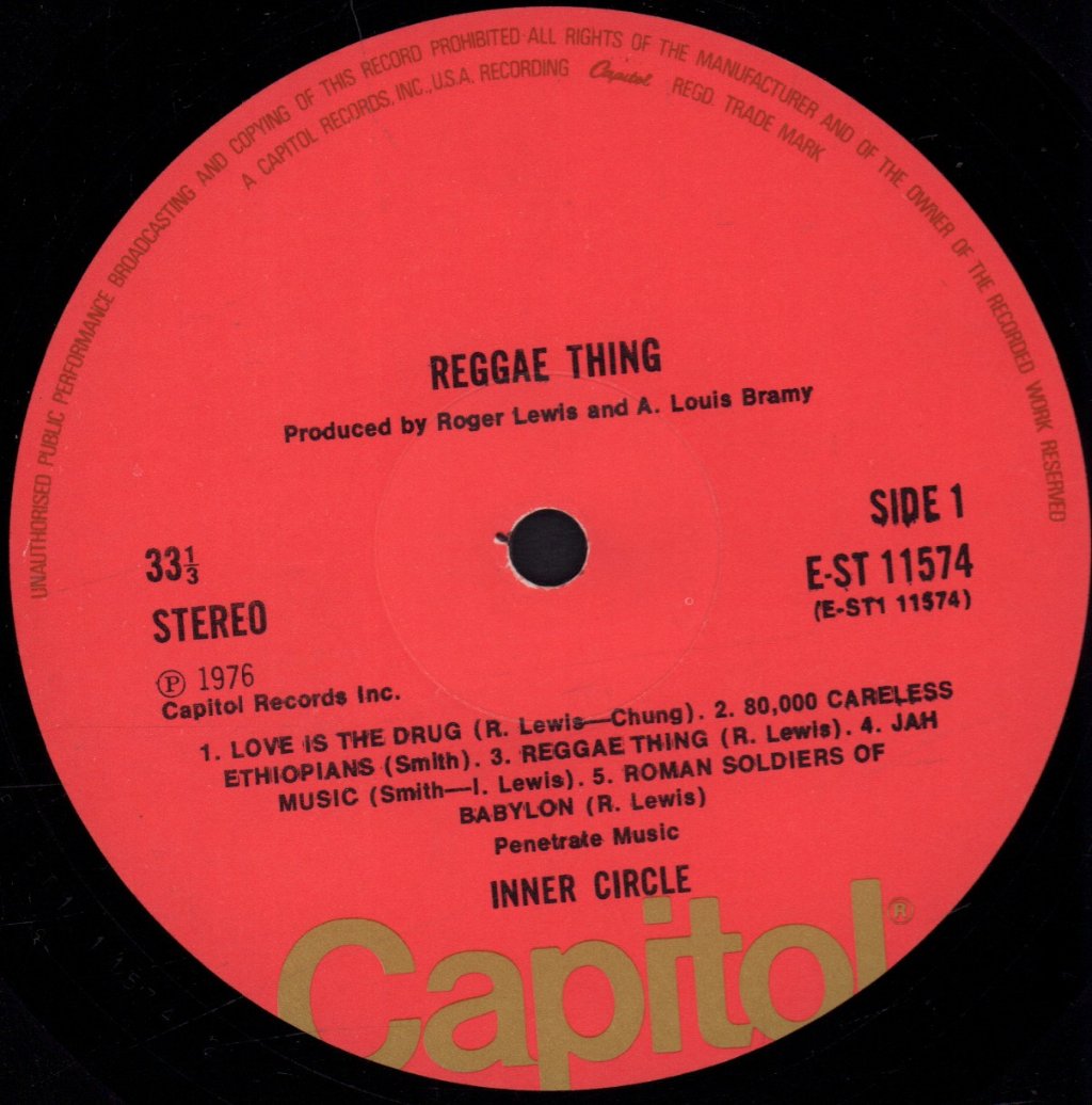 Inner Circle - Reggae Thing - Lp