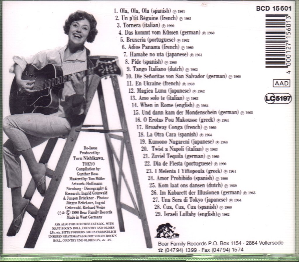 Caterina Valente - One And Only - Cd