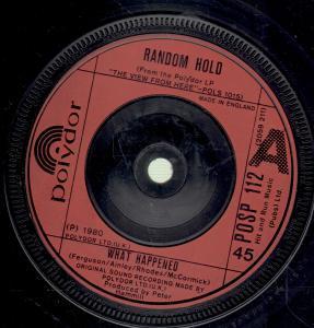 Random Hold - What Happened - 7 Inch