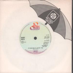 Barry White - I'm Qualified To Satisfy You - 7 Inch