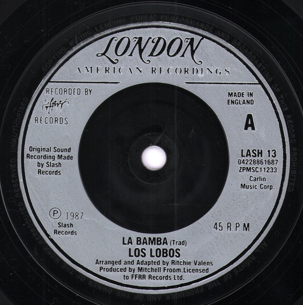 Los Lobos - La Bamba - 7 Inch