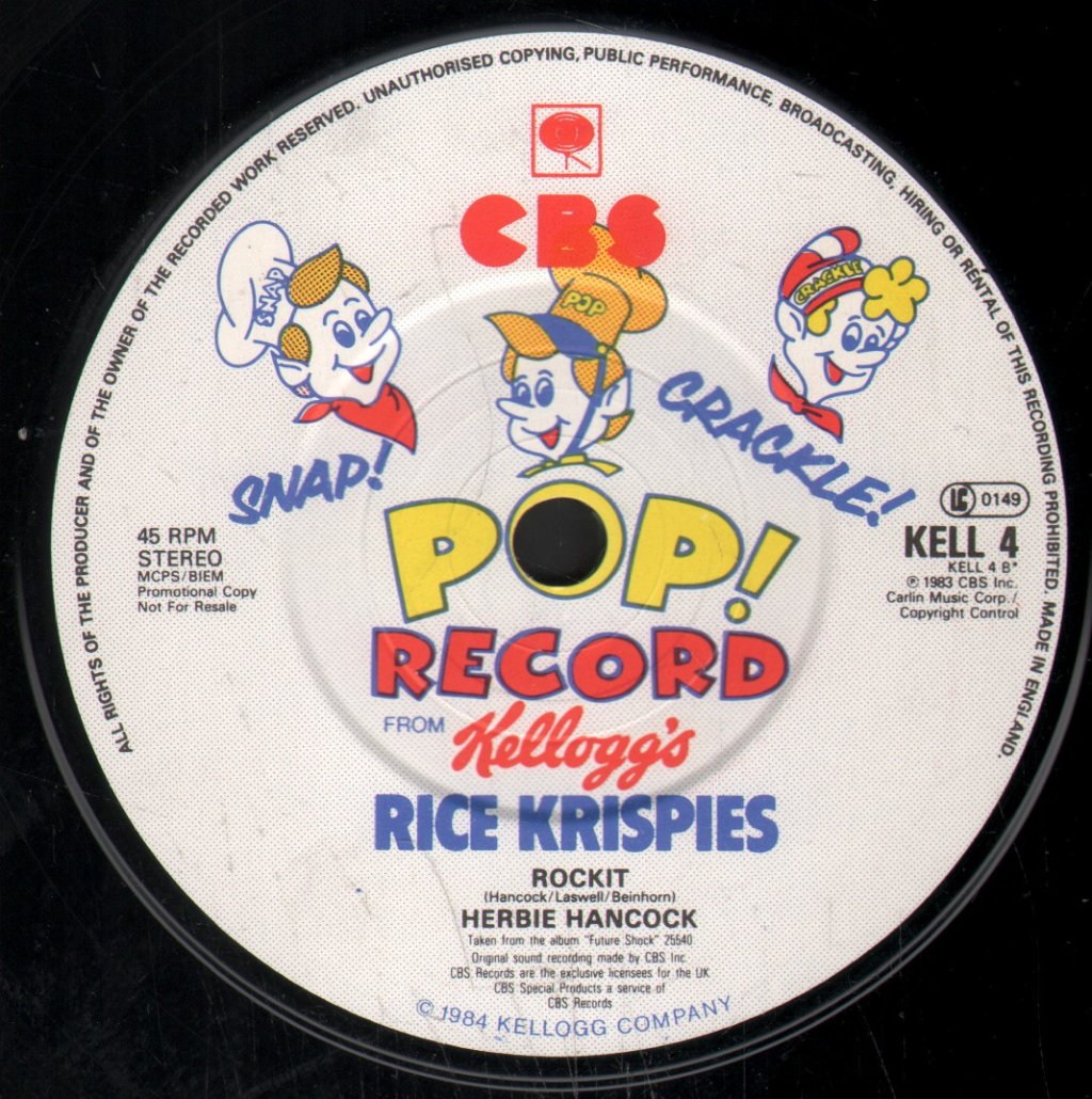 Wham / Herbie Hancock - Club Tropicana/Rockit - 7 Inch