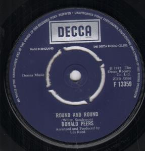 Donald Peers - Round And Round - 7 Inch