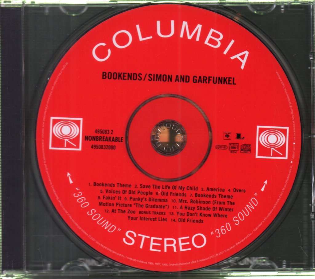 Simon And Garfunkel - Bookends - Cd