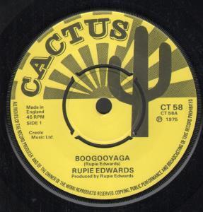 Rupie Edwards - Boogooyaga - 7 Inch
