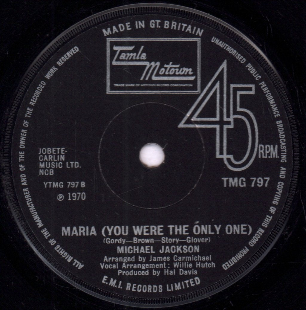 Michael Jackson - Got To Be There - 7 Inch
