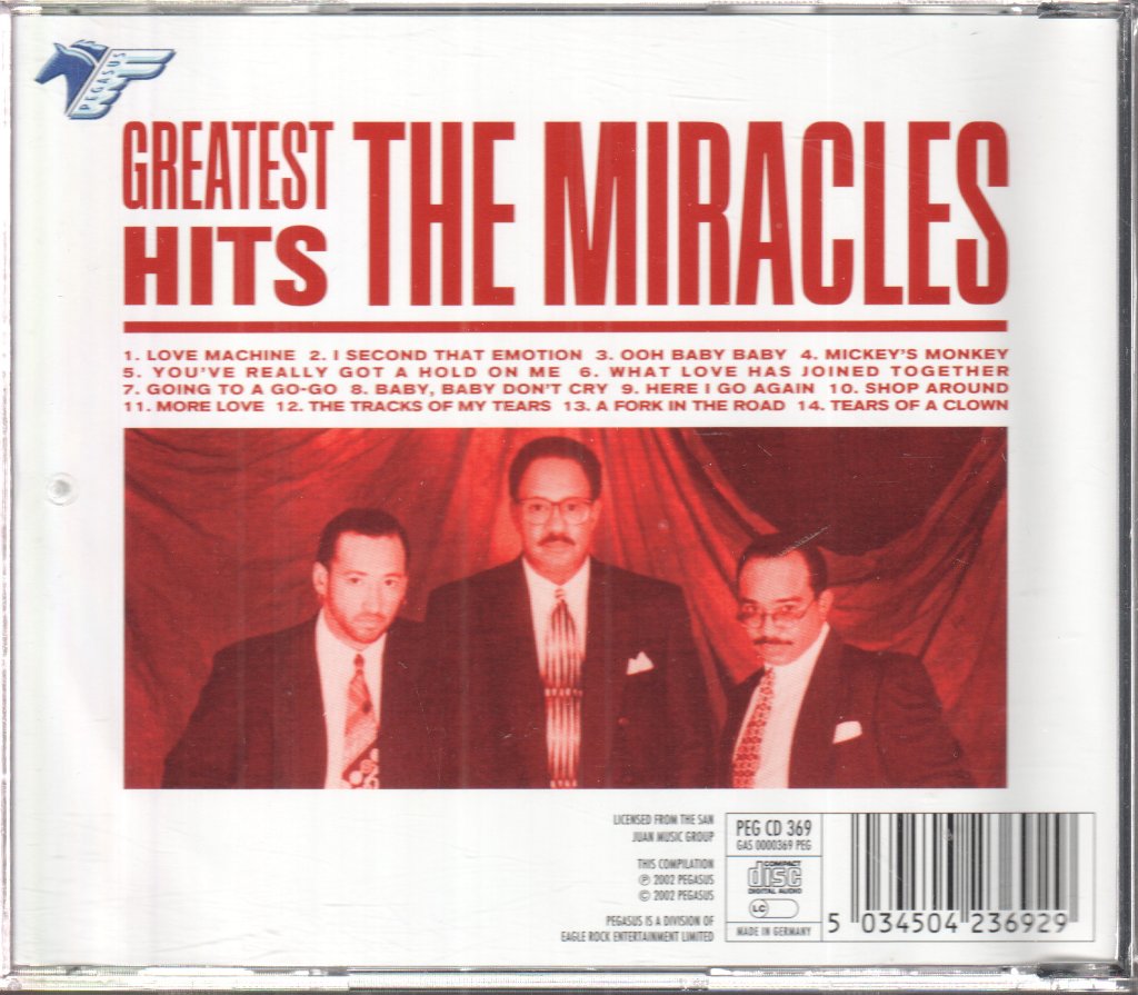 Miracles - Greatest Hits - Cd