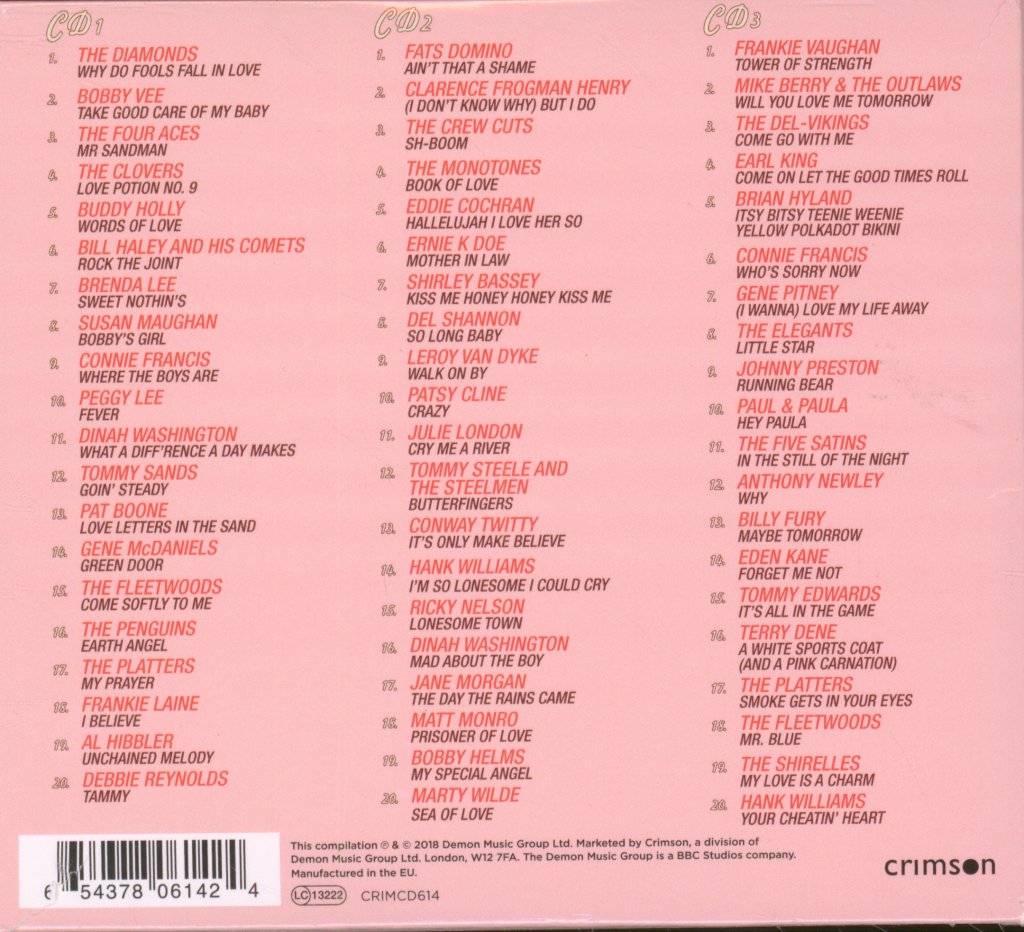 Various Artists - Why Do Fools Fall In Love? - Triple Cd