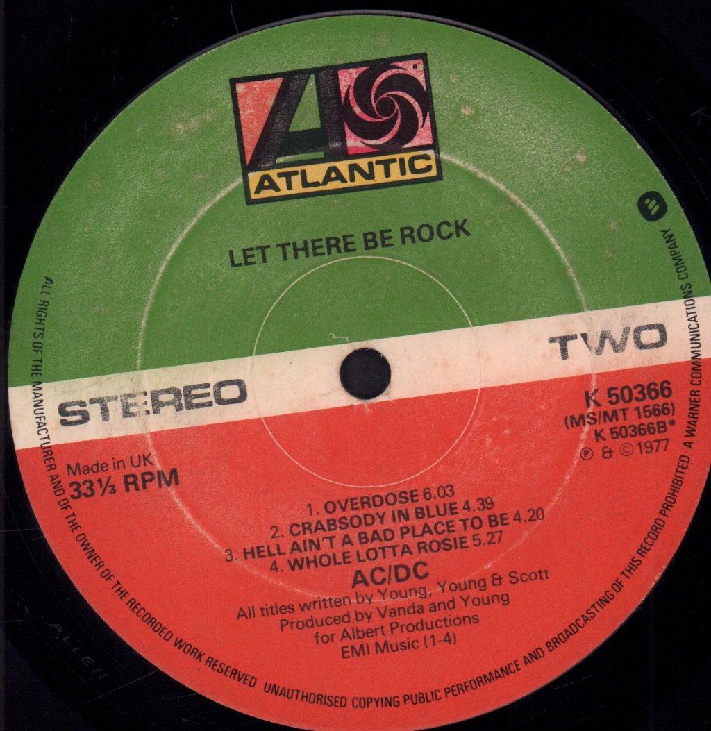AC/DC - Let There Be Rock - Lp