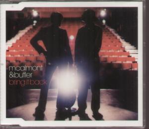 Mcalmont And Butler - Bring It Back - Cd
