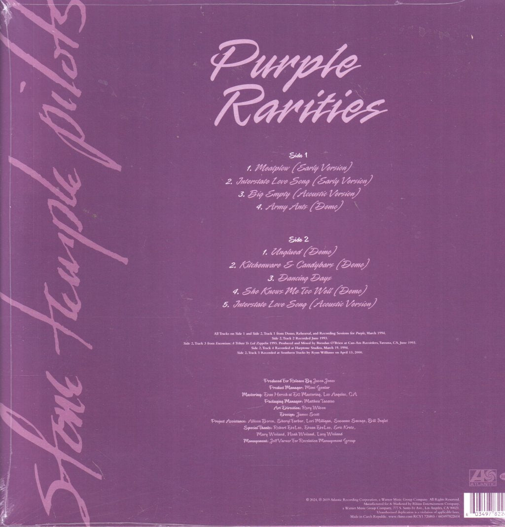 Stone Temple Pilots - Purple Rarities (Black Friday 2024) - Lp