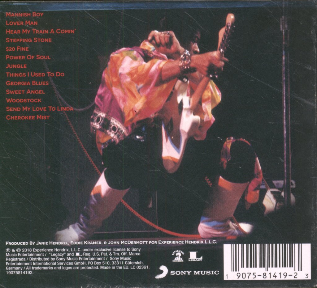 Jimi Hendrix - Both Sides Of The Sky - Cd