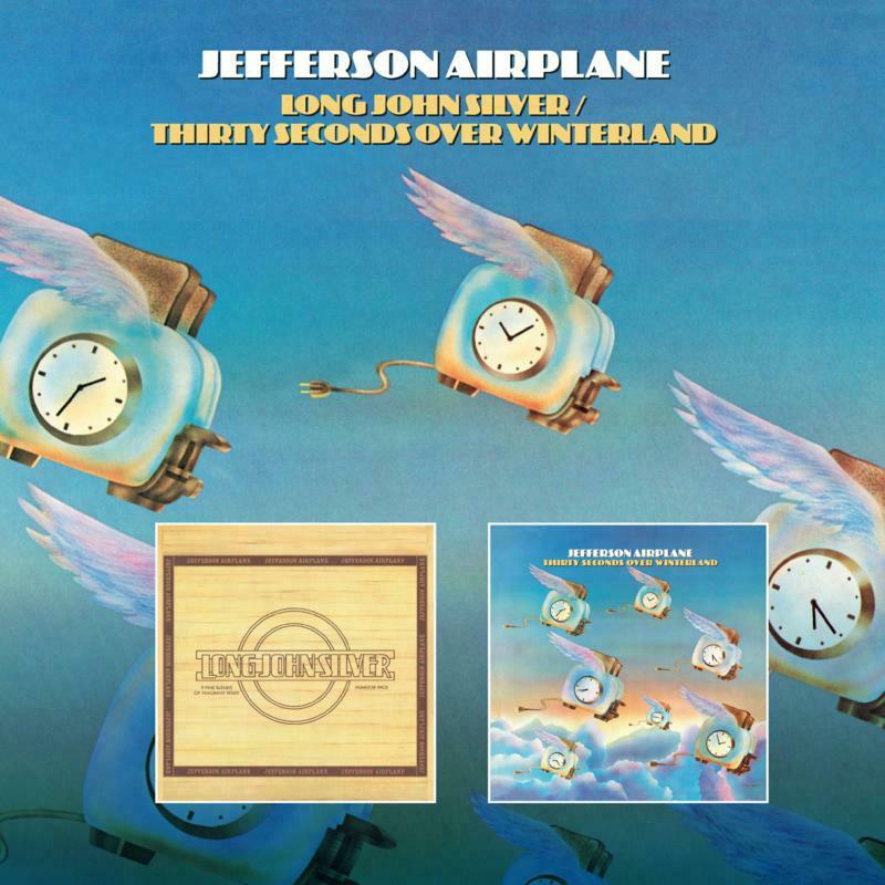 Jefferson Airplane - Long John Silver / Thirty Seconds Over Winterland (2cd) - Double Cd