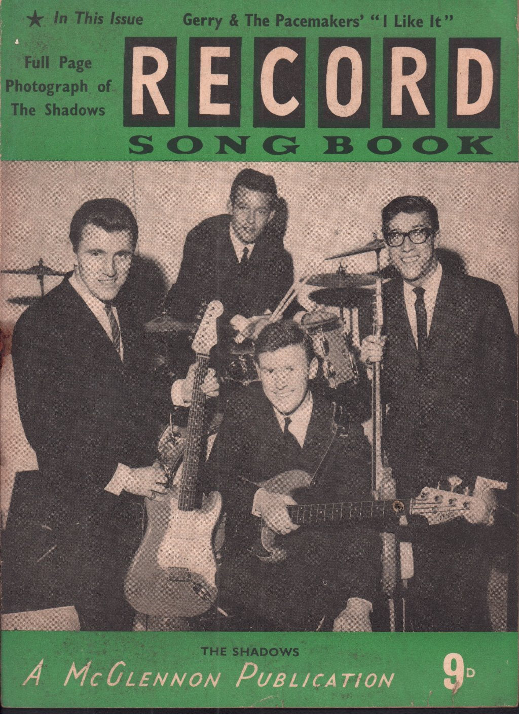 Shadows - record song book - Magazine