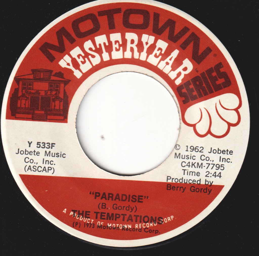 Temptations - Just My Imagination Running Away With Me - 7 Inch