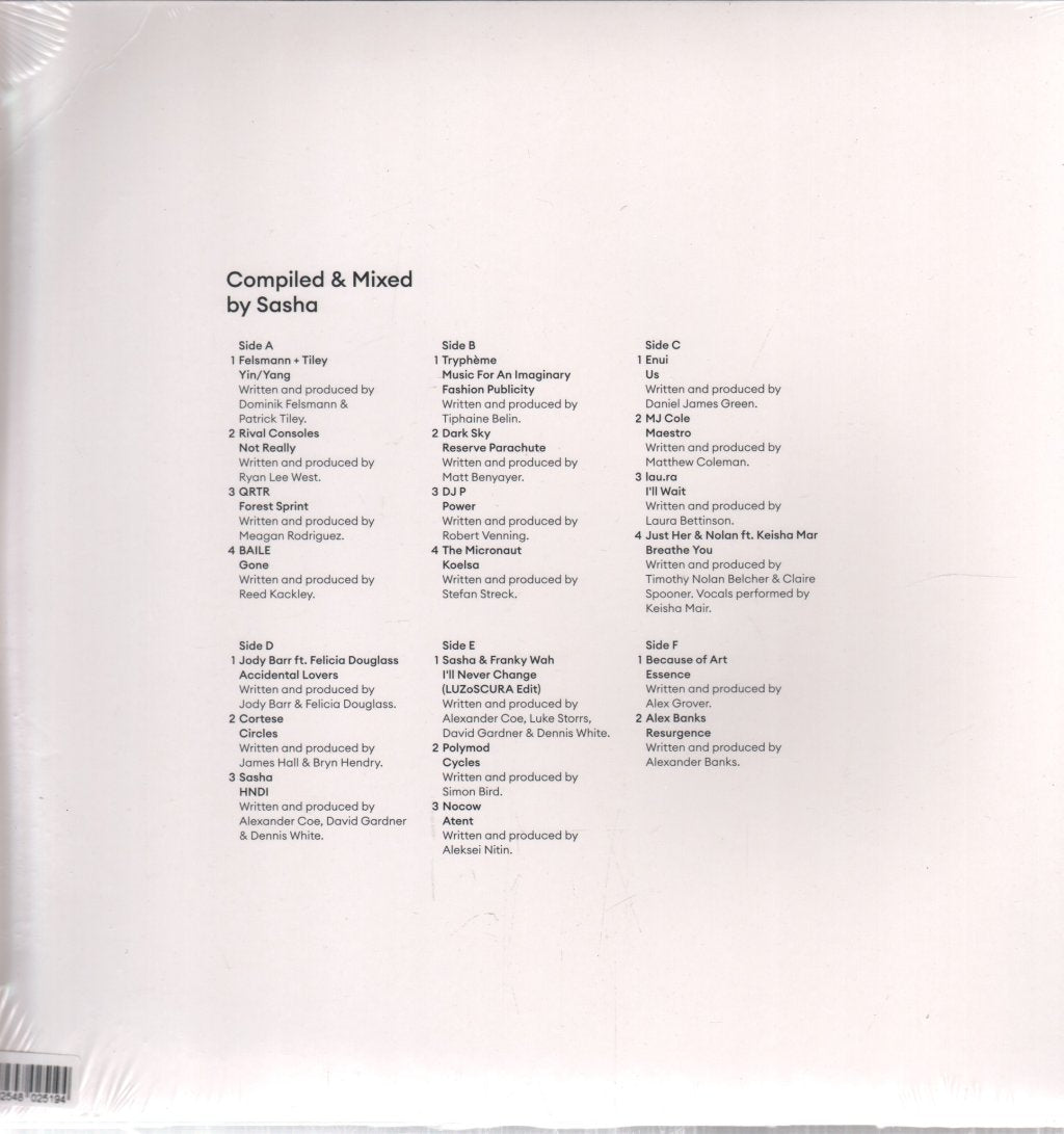 Sasha - LUZoSCURA - Triple Lp
