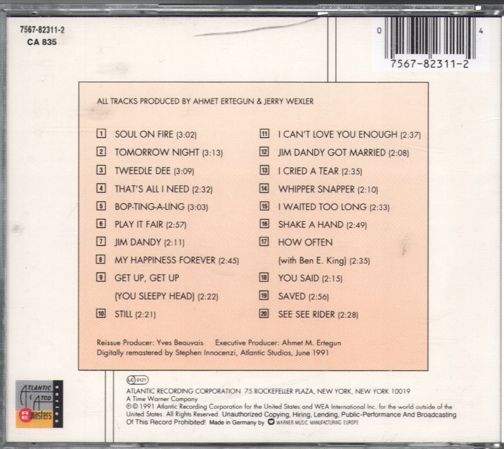 Lavern Baker - Soul On Fire: The Best of Lavern Baker - Cd