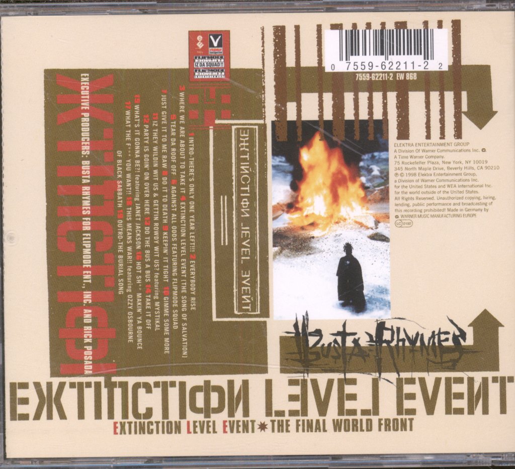 Busta Rhymes - Extinction Level Event - The Final World Front - Cd