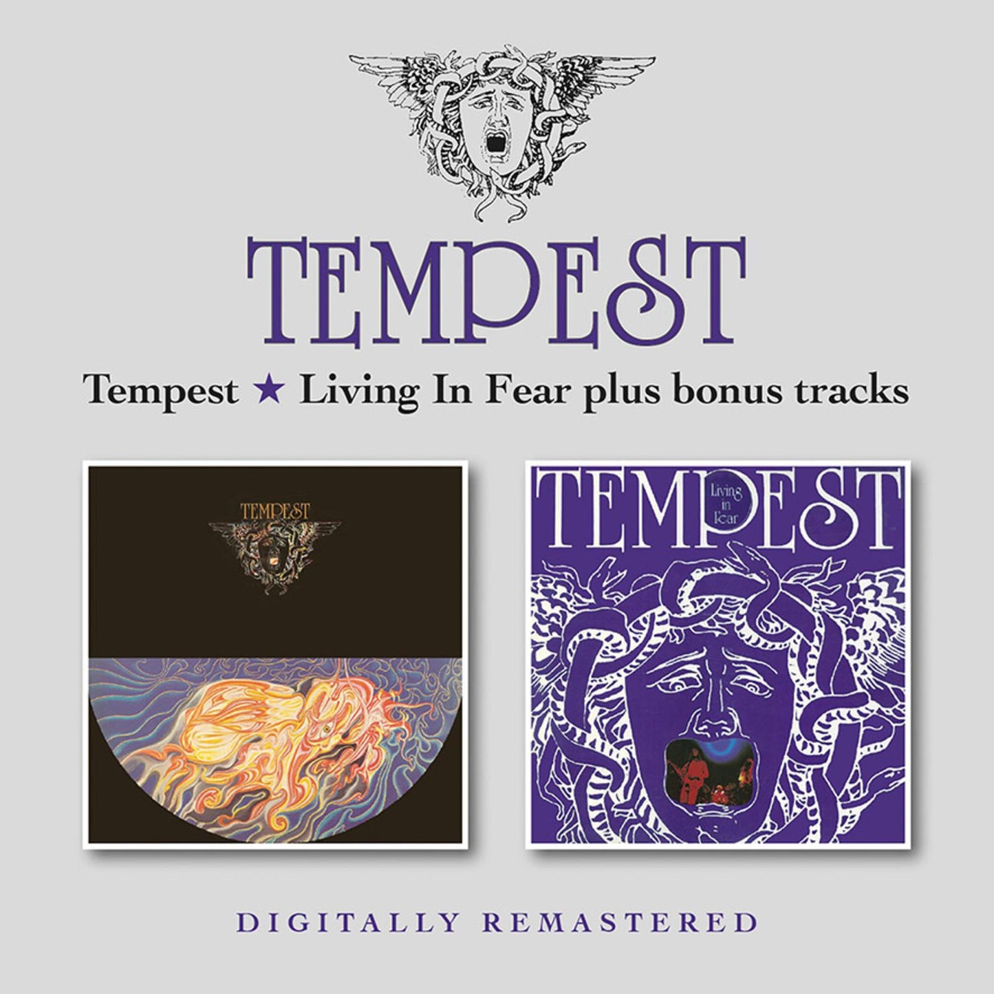 Tempest (80'S Pop/Wave Group) - Tempest / Living In Fear Bonus Tracks - Double Cd