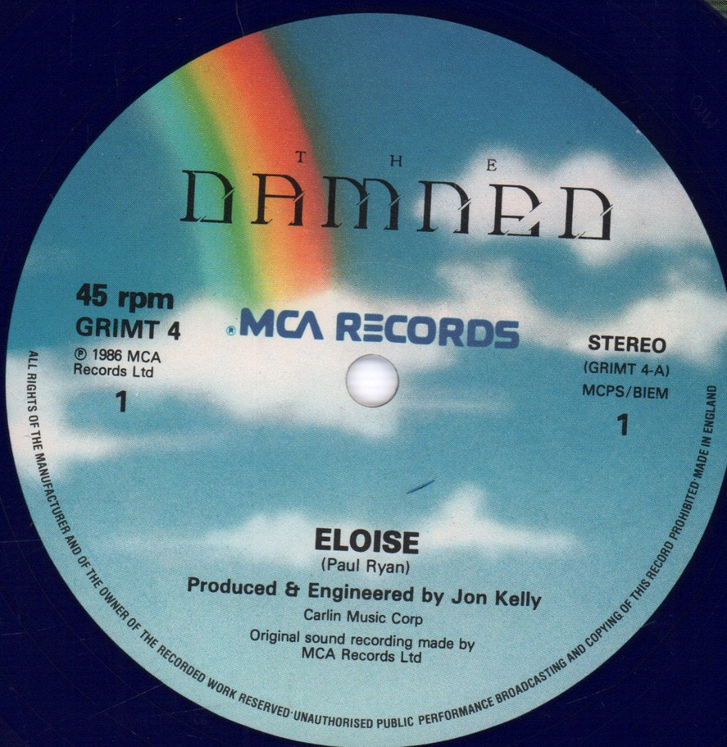 Damned (Punk) - Eloise - 12 Inch