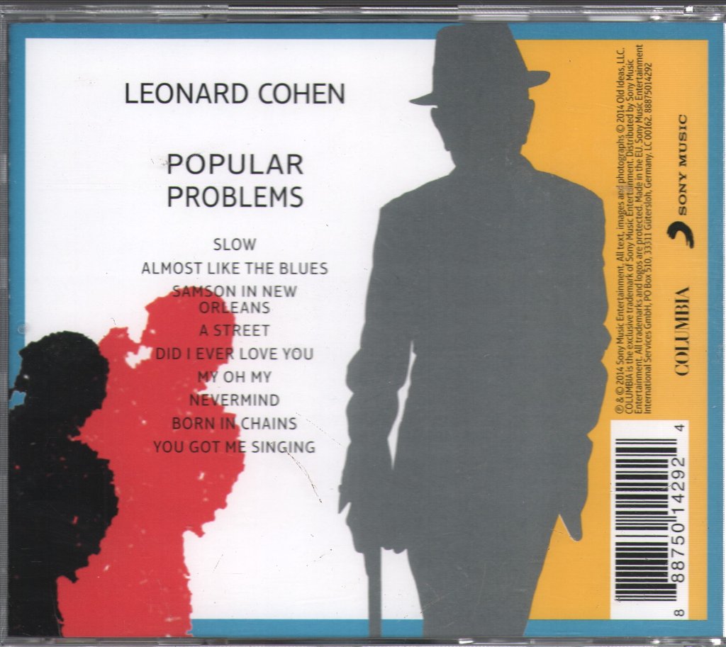 Leonard Cohen - Popular Problems - Cd